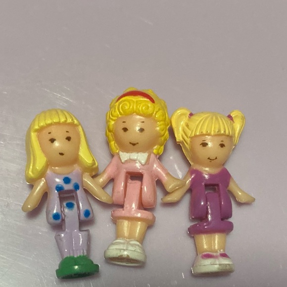 Blue bird polly pocket 1990 vanity - Picture 5 of 5